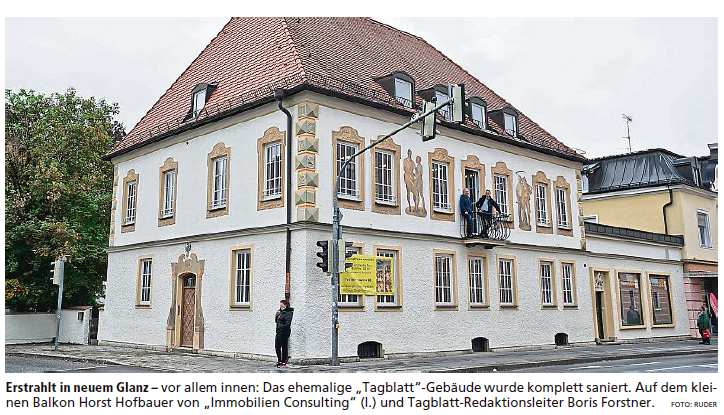Tagblatt Mchn Straße Bild